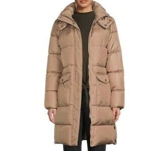 Women's Small Lucky Brand Long Puffer Jacket